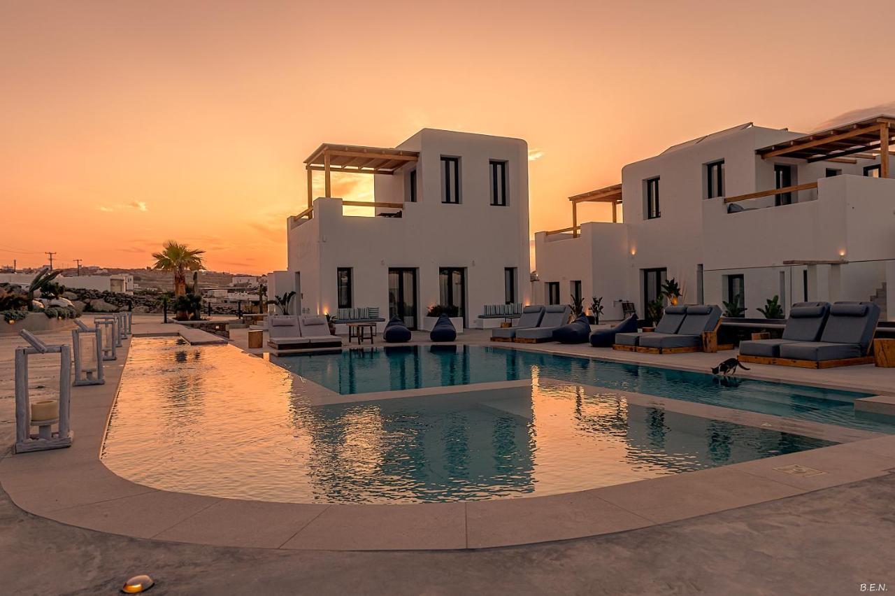Le Palme Mykonos Hotell Klouvas Exteriör bild
