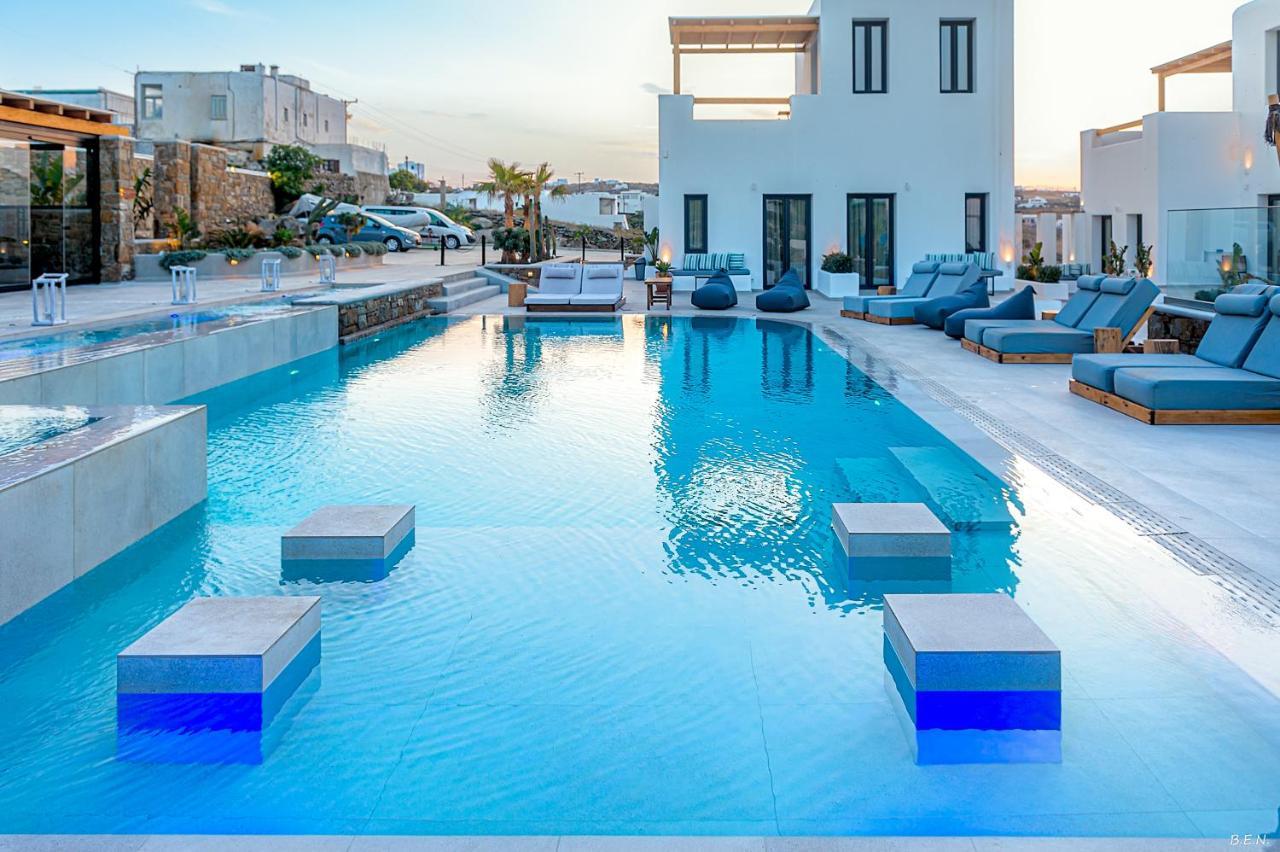 Le Palme Mykonos Hotell Klouvas Exteriör bild