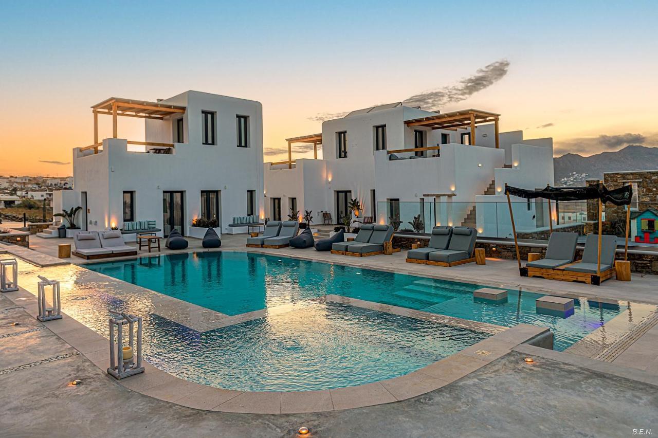 Le Palme Mykonos Hotell Klouvas Exteriör bild