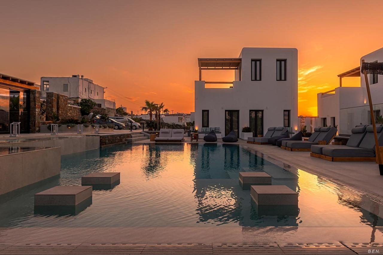 Le Palme Mykonos Hotell Klouvas Exteriör bild