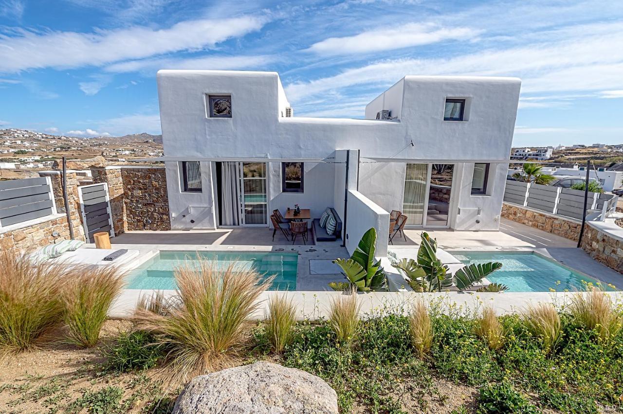 Le Palme Mykonos Hotell Klouvas Exteriör bild