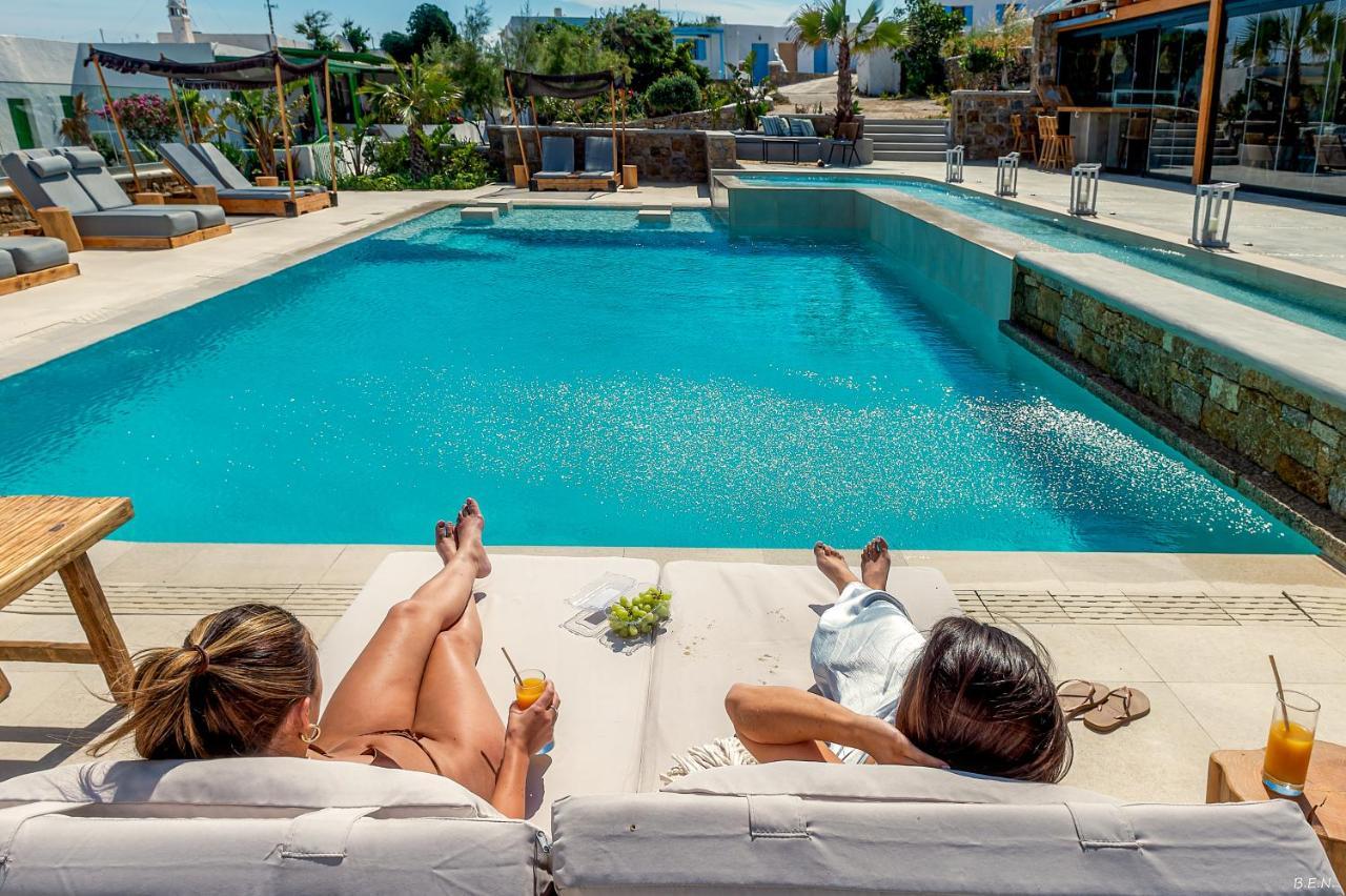 Le Palme Mykonos Hotell Klouvas Exteriör bild