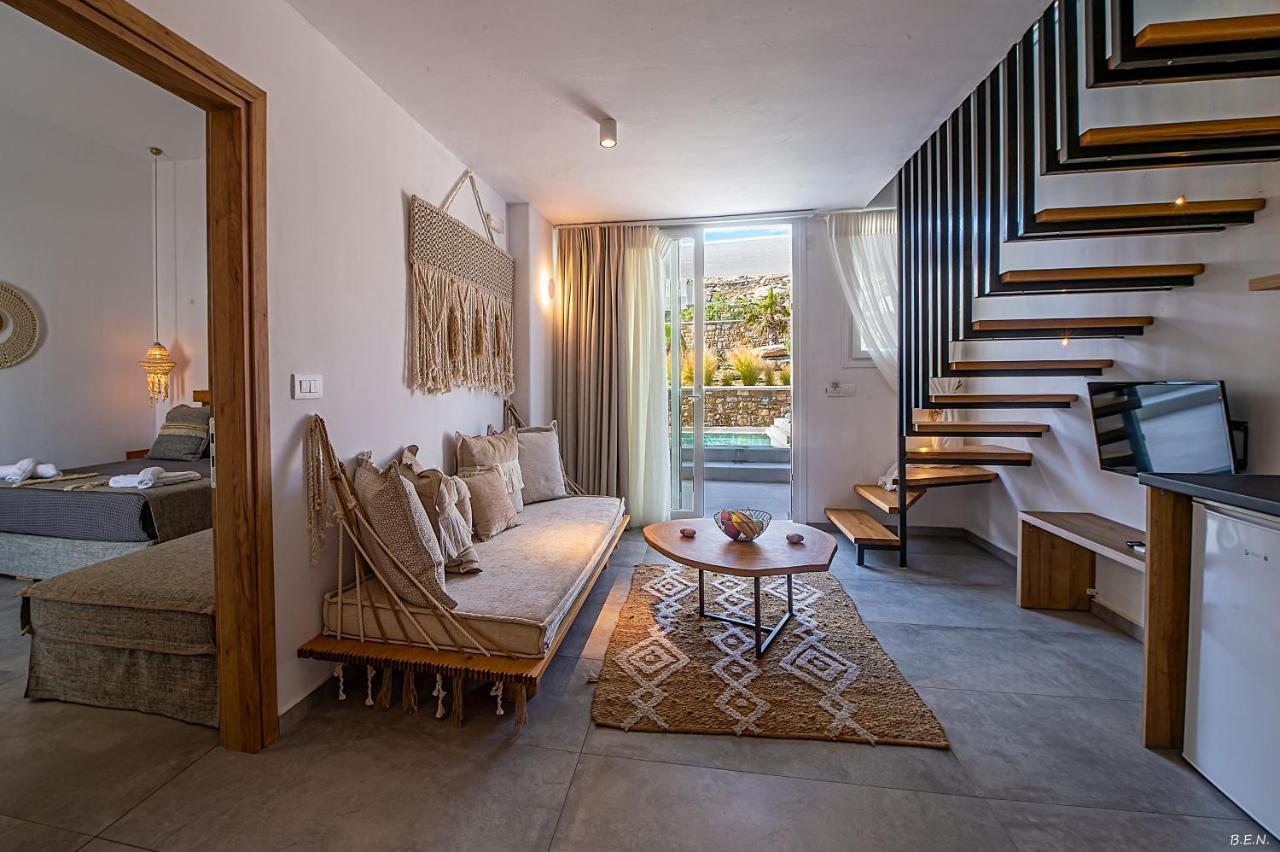 Le Palme Mykonos Hotell Klouvas Exteriör bild
