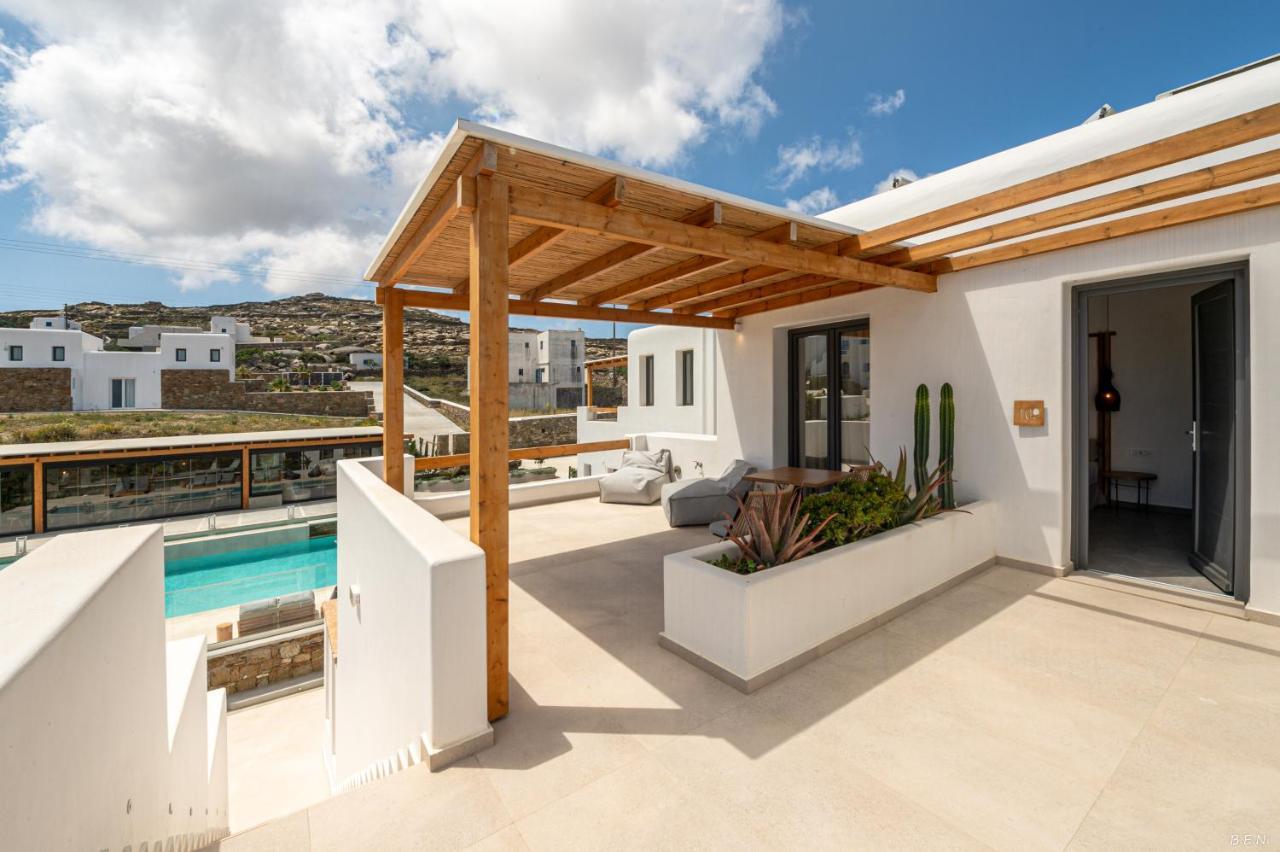 Le Palme Mykonos Hotell Klouvas Exteriör bild