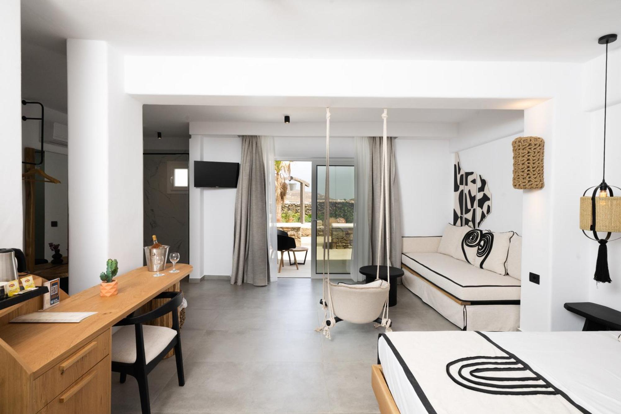 Le Palme Mykonos Hotell Klouvas Exteriör bild