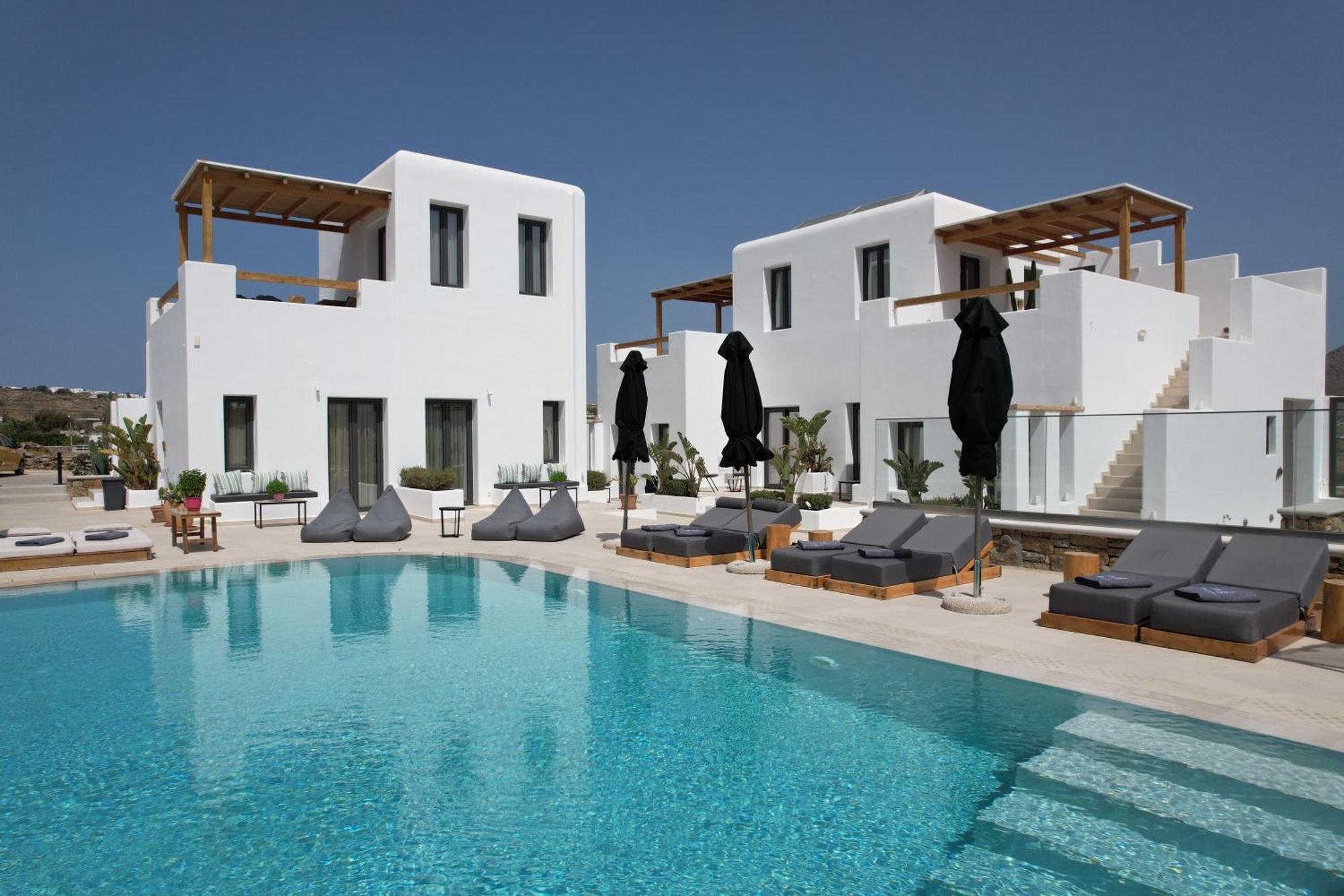 Le Palme Mykonos Hotell Klouvas Exteriör bild