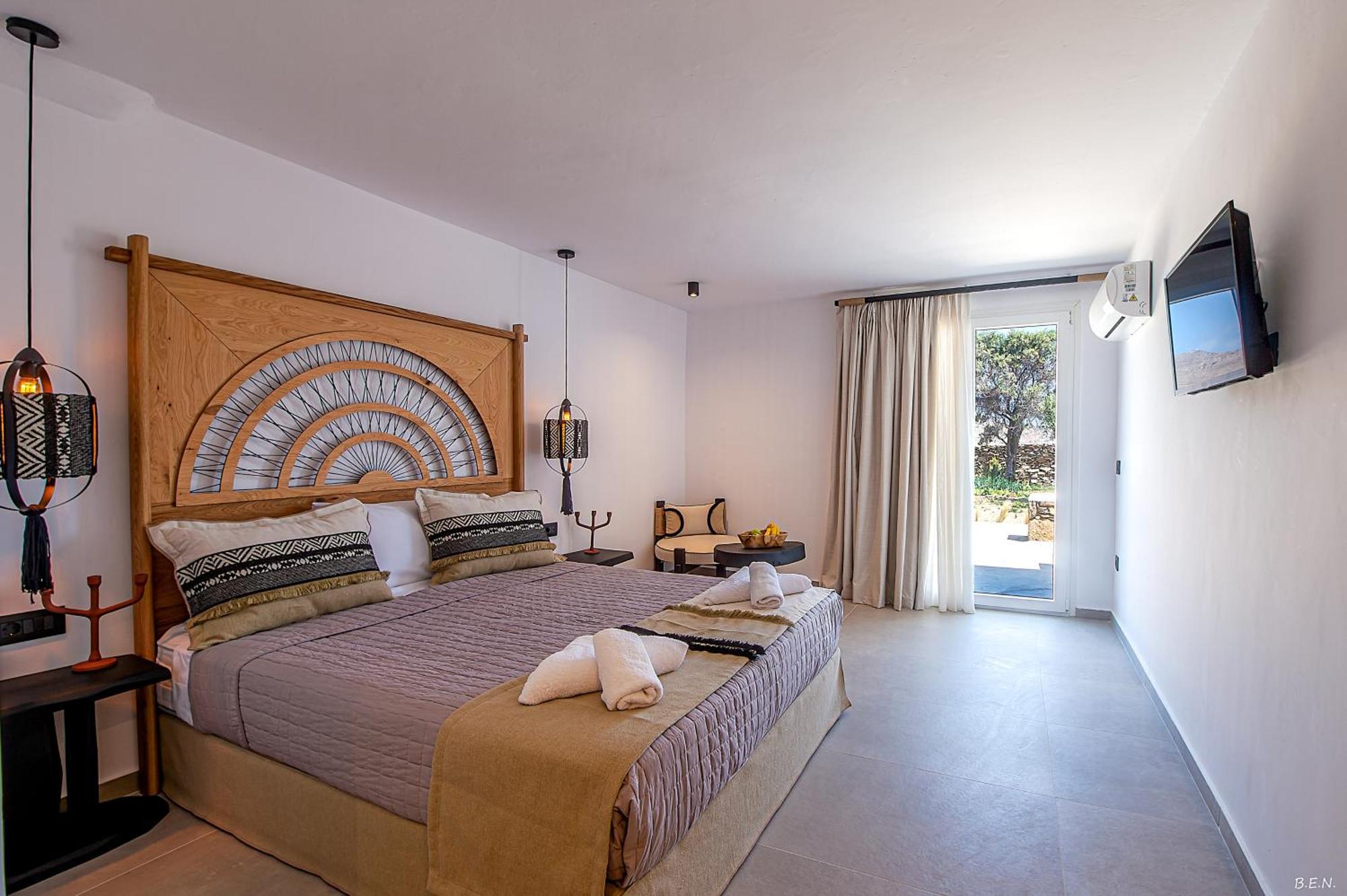 Le Palme Mykonos Hotell Klouvas Exteriör bild